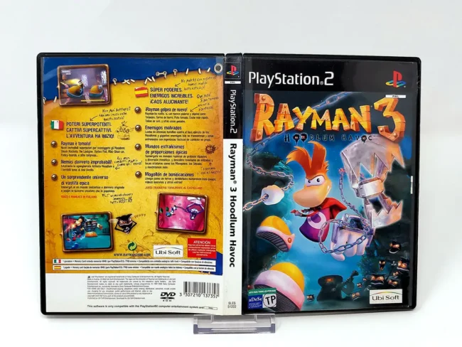 Rayman 3: Hoodlum Havoc (ESP) (Carátula)