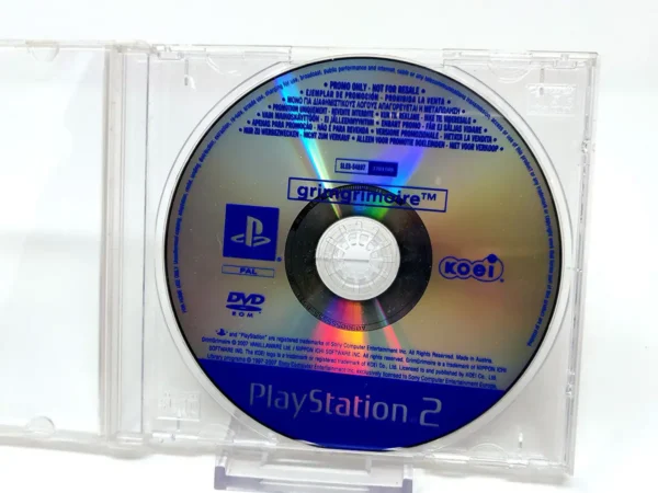 GrimGrimoire (EUR) (Disco) (Promo) para PlayStation 2, edición PAL EUR, de segunda mano