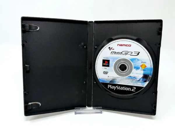 Interior del juego MotoGP 3 (ESP) (Muy Rebajado) para PlayStation 2 con disco y manual