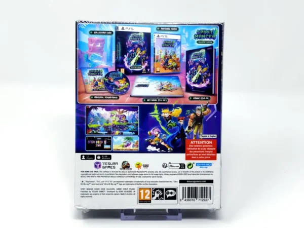 Parte trasera de Spirit Mancer (Collector's Edition) (EUR) (Precintado) para PlayStation 5, edición PAL