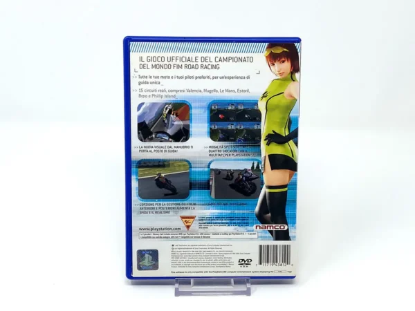 Parte trasera de MotoGP 3 (ITA) para PlayStation 2, edición PAL Italia