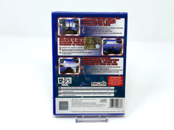 Parte trasera de Deep Water (UK) (Precintado) para PlayStation 2, edición PAL UK