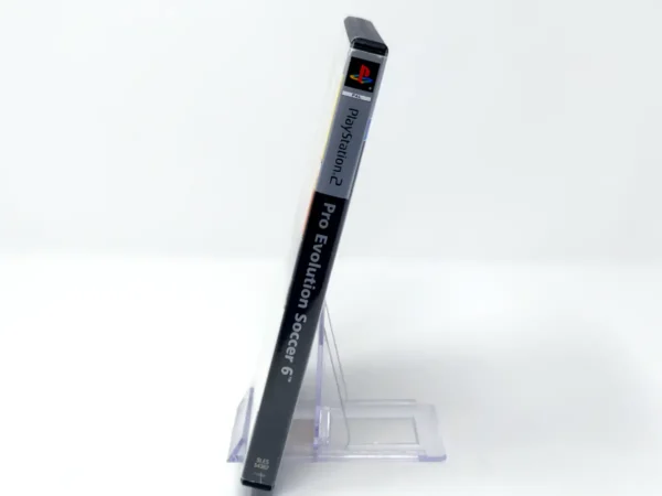 Lateral de la caja de Pro Evolution Soccer 6 (ESP) (Platinum) (Rebajado) para PlayStation 2
