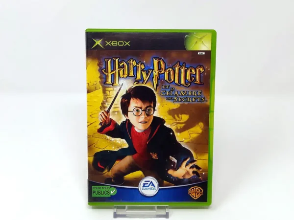 Portada de Harry Potter et la Chambre des Secrets (FRA) para XBOX, edición PAL Francia, de segunda mano