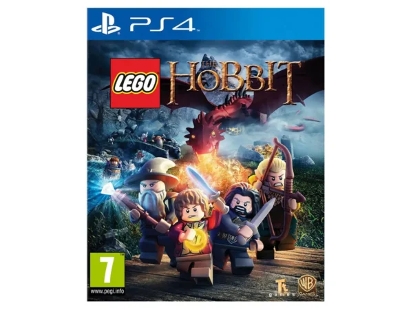 Portada de Lego Hobbit (ESP) para PlayStation 4, edición PAL España, nuevo