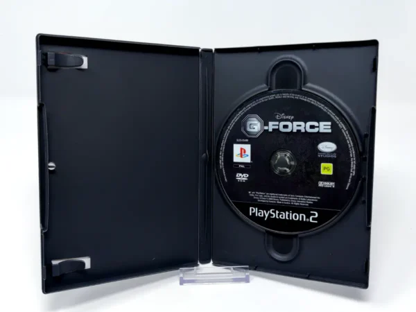 Interior del juego Disney G-Force: Licencia para Espiar (ESP) (Rebajado) para PlayStation 2 con disco y manual