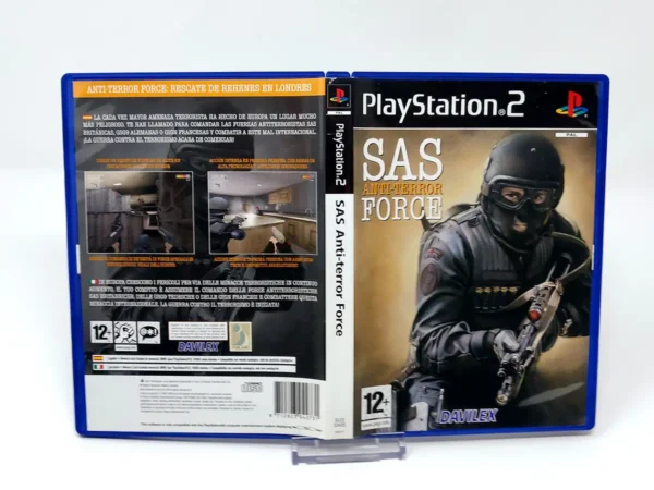 SAS: Anti-Terror Force (ESP) (Carátula) para PlayStation 2, edición PAL España, de segunda mano