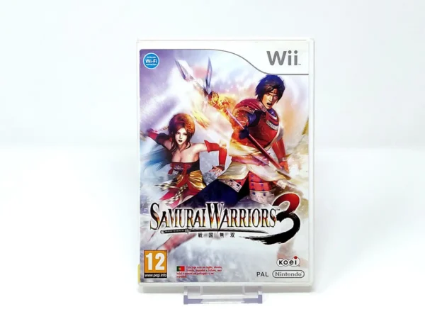 Portada de Samurai Warriors 3 (ESP) para Nintendo Wii, edición PAL España, de segunda mano