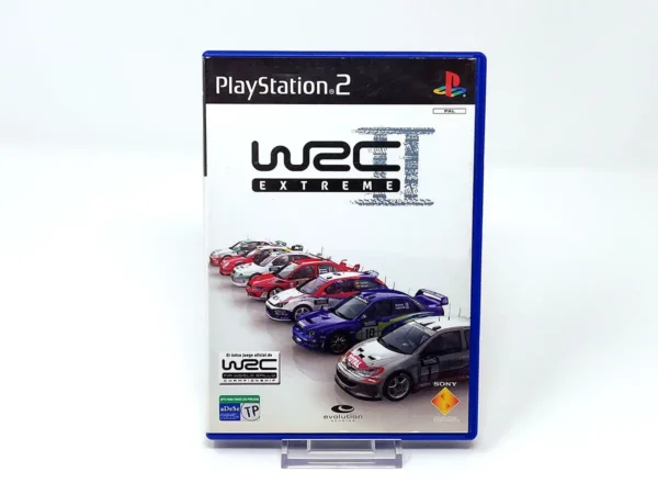 Portada de WRC II Extreme (ESP) (v1) para PlayStation 2, edición PAL España, de segunda mano