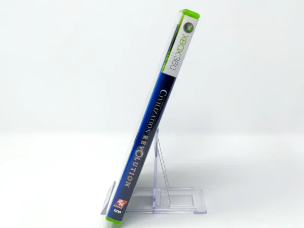 Lateral de la caja de Sid Meier's Civilization Revolution (ESP) para XBOX 360