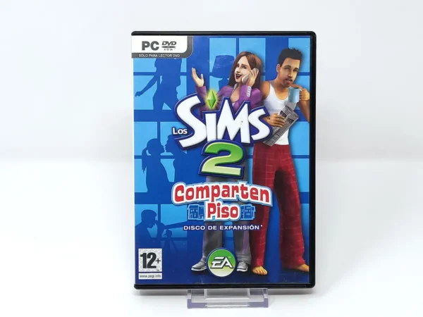 Portada de Los Sims 2: Comparten Piso (ESP) para PC, de segunda mano