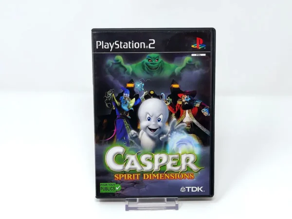 Portada de Casper: Spirit Dimensions (FRA) para PlayStation 2, edición PAL Francia, de segunda mano