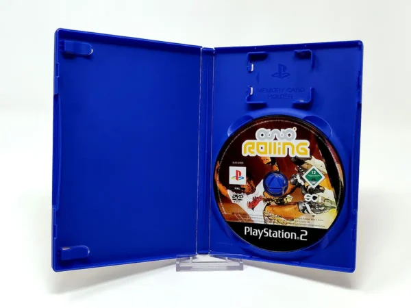 Interior del juego Rolling (ESP) (Rebajado) para PlayStation 2 con disco y manual