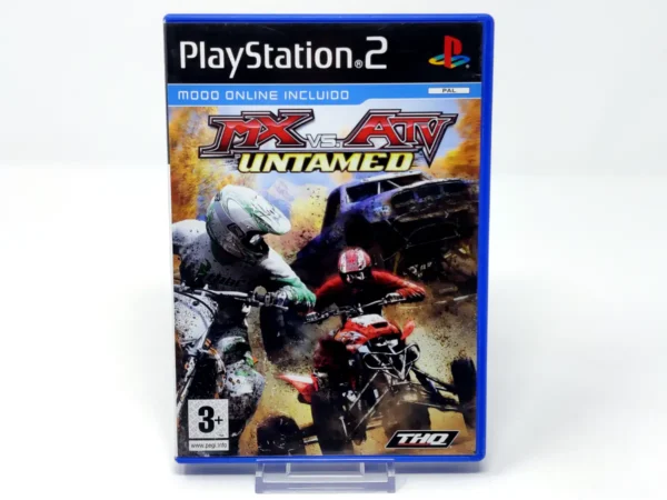 Portada de MX vs. ATV Untamed (ESP) para PlayStation 2, edición PAL España, de segunda mano
