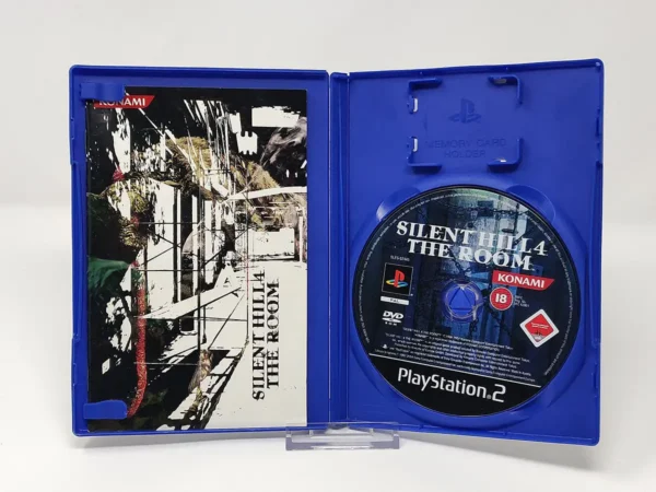 Lateral de la caja de Silent Hill 4: The Room (ESP) para PlayStation 2