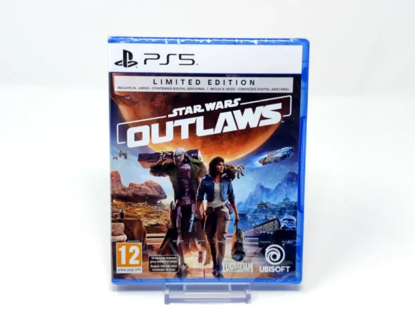 Portada de Star Wars: Outlaws (Limited Edition) (ESP) (Precintado) para PlayStation 5, edición PAL España, nuevo