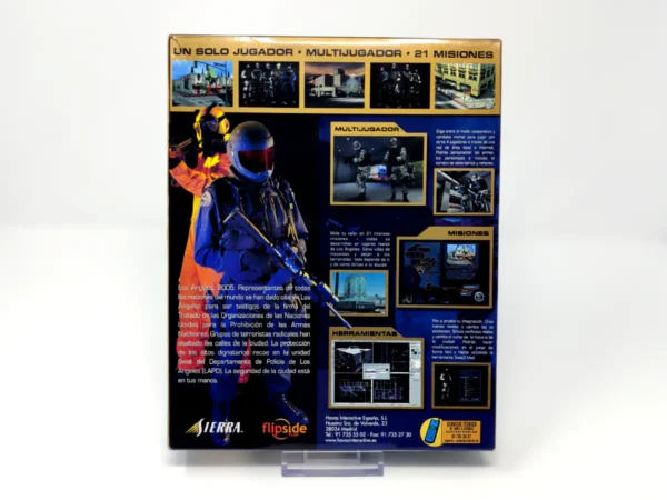 Parte trasera de SWAT 3: Close Quarters Battle (ESP) (Big Box) para PC, edición PAL España