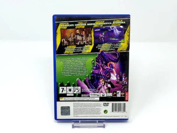Parte trasera de Los Cazafantasmas: El Videojuego (ESP) (Rebajado) para PlayStation 2, edición PAL España