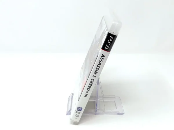 Lateral de la caja de Assassin's Creed III (FRA) para PlayStation 3