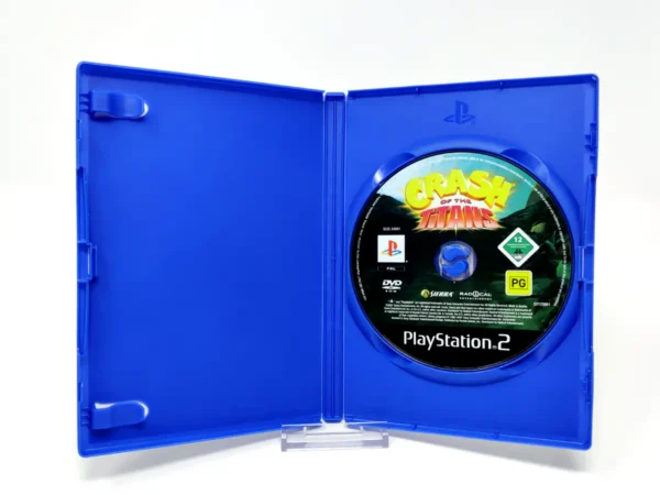 Interior del juego Crash Lucha de Titanes (ESP) (Rebajado) para PlayStation 2 con disco y manual