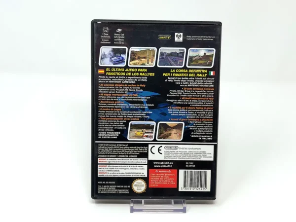 Parte trasera de Pro Rally (ESP) para Nintendo GameCube, edición PAL España