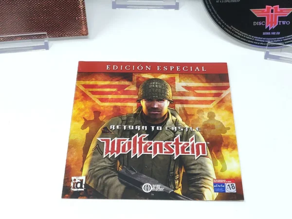 Lateral de la caja de Return to Castle Wolfenstein (Edición Especial) (ESP) para PC