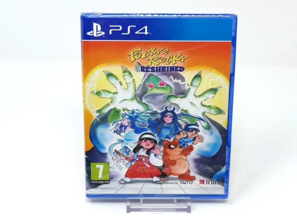Portada de Pocky & Rocky Reshrined (ESP) (Precintado) para PlayStation 4, edición PAL España, nuevo