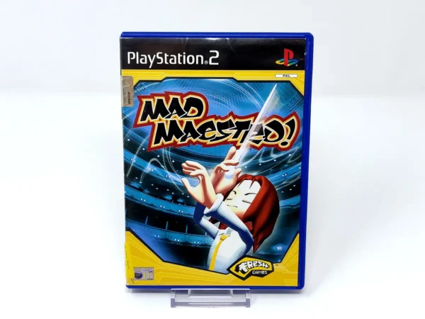 Portada de Mad Maestro! (ESP) para PlayStation 2, edición PAL España, de segunda mano