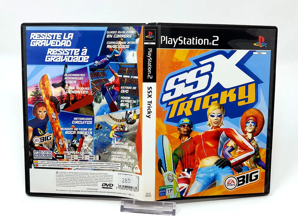 SSX Tricky (ESP) (Carátula) para PlayStation 2, edición PAL España, de segunda mano