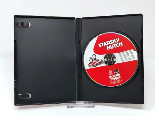 Interior del juego Starsky & Hutch (ESP) para PC con disco y manual