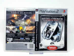 Medal of Honor: European Assault (ESP) (Platinum) (Carátula)