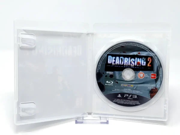 Interior del juego Dead Rising 2 (ESP) (v1) (Rebajado) para PlayStation 3 con disco y manual