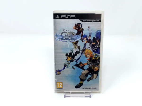 Portada de Kingdom Hearts: Birth by Sleep (ESP) para PSP, edición PAL España, de segunda mano