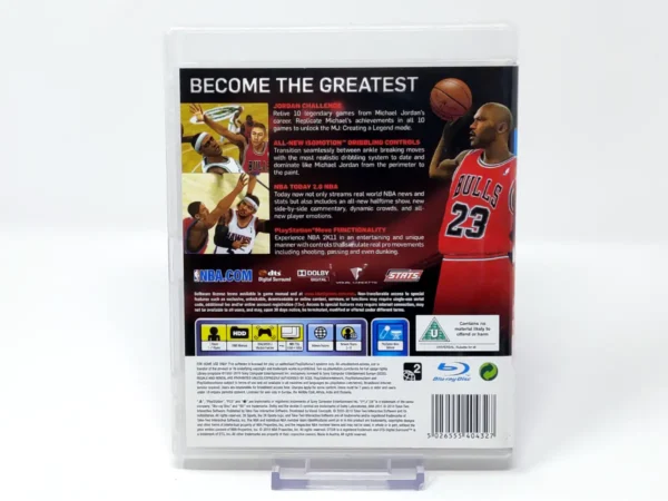 Parte trasera de NBA 2K11 (UK) (Rebajado) para PlayStation 3, edición PAL UK