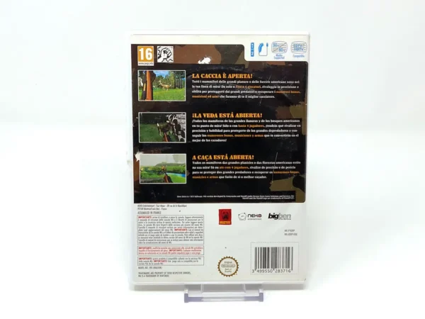 Parte trasera de Deer Drive (ESP) (Rebajado) para Nintendo Wii, edición PAL España