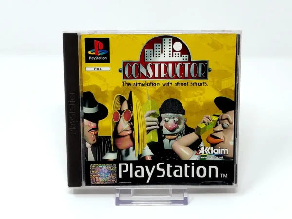 Portada de Constructor (ESP) para PlayStation 1, edición PAL España, de segunda mano