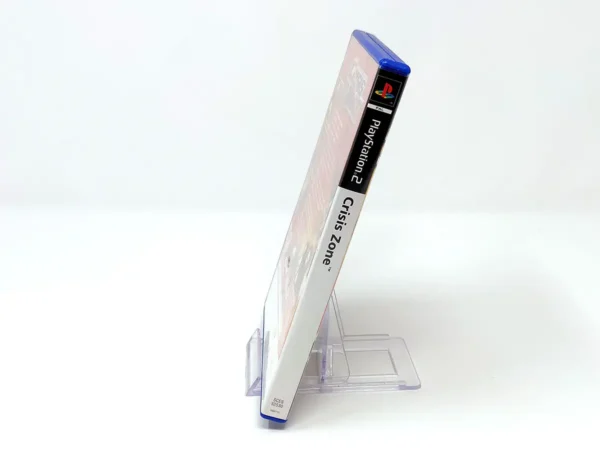 Lateral de la caja de Crisis Zone (FRA) (Promo) para PlayStation 2