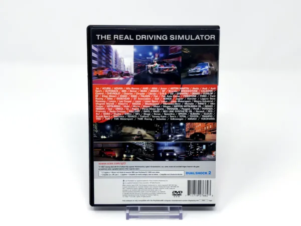 Parte trasera de Gran Turismo 3: A-Spec (ESP) (Rebajado) para PlayStation 2, edición PAL España