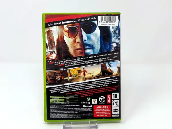 Parte trasera de Driver: Parallel Lines (FRA) para XBOX, edición PAL Francia