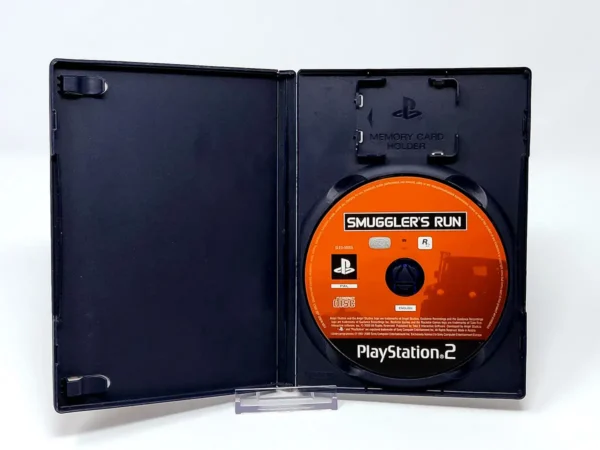 Interior del juego Smuggler's Run (UK) (Rebajado) para PlayStation 2 con disco y manual