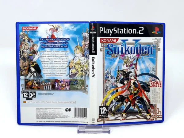 Suikoden V (ESP) (Carátula) (Rebajado) para PlayStation 2, edición PAL España, de segunda mano