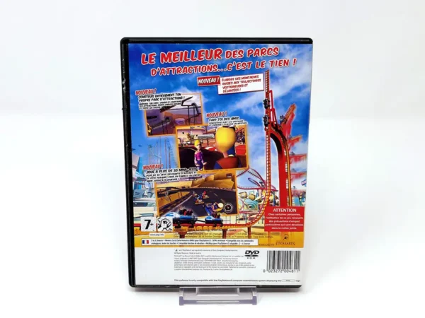 Parte trasera de Thrillville: Le Parc en Folie (FRA) para PlayStation 2, edición PAL Francia