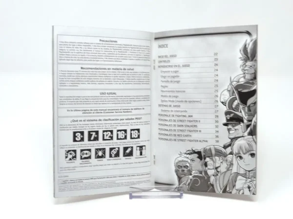 Capcom Fighting Jam (ESP) (Manual) para PlayStation 2, edición PAL España, de segunda mano