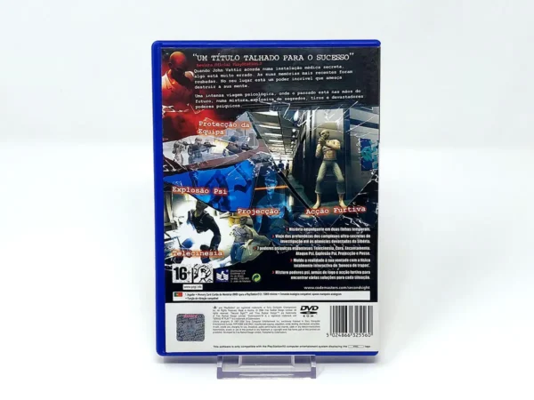Parte trasera de Second Sight (POR) (Rebajado) para PlayStation 2, edición PAL Portugal
