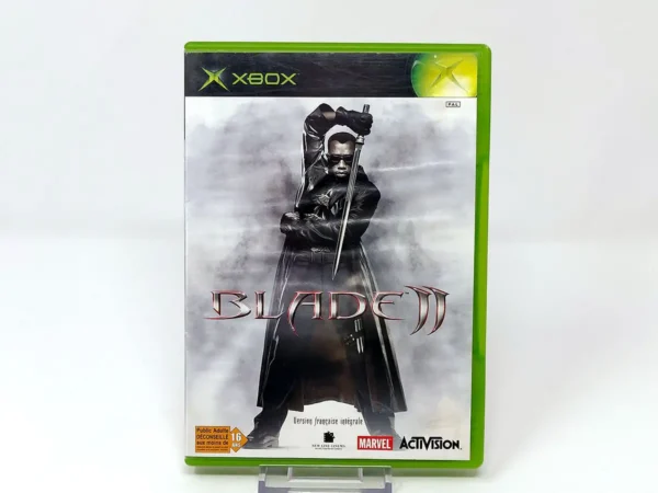 Portada de Blade II (FRA) para XBOX, edición PAL Francia, de segunda mano