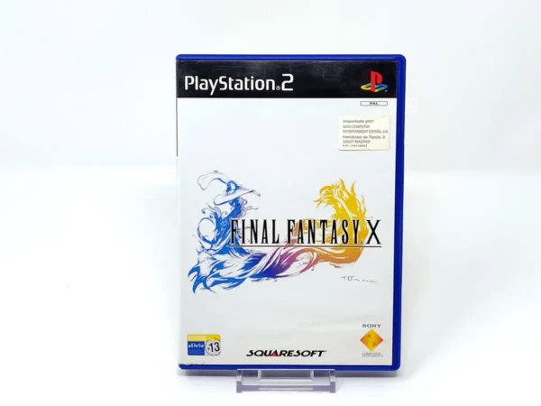 Portada de Final Fantasy X (ESP) para PlayStation 2, edición PAL España, de segunda mano