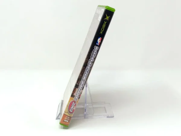 Lateral de la caja de NBA Inside Drive 2003 (ESP) para XBOX