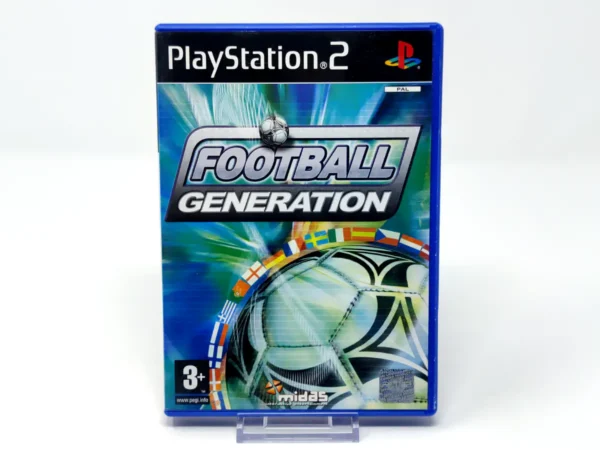 Portada de Football Generation (ESP) para PlayStation 2, edición PAL España, de segunda mano