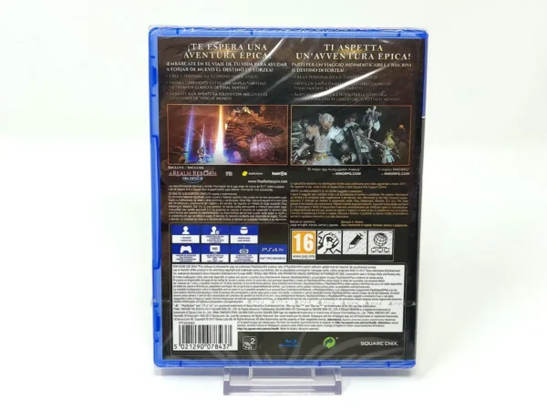 Parte trasera de Final Fantasy  XIV Online (Starter Edition) (ESP) (Precintado) para PlayStation 4, edición PAL España