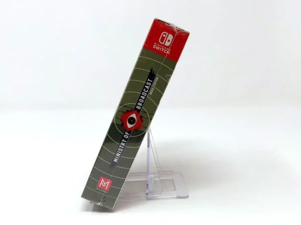 Lateral de la caja de Ministry of Broadcast (Badge Edition) (ESP) (Precintado) para Nintendo Switch